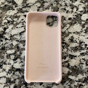 Silicone pink IPhone case